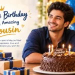 Male Cousin Birthday Wishes