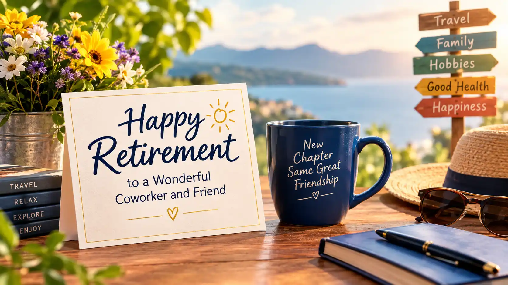 Retirement Wishes for Coworker and Friend